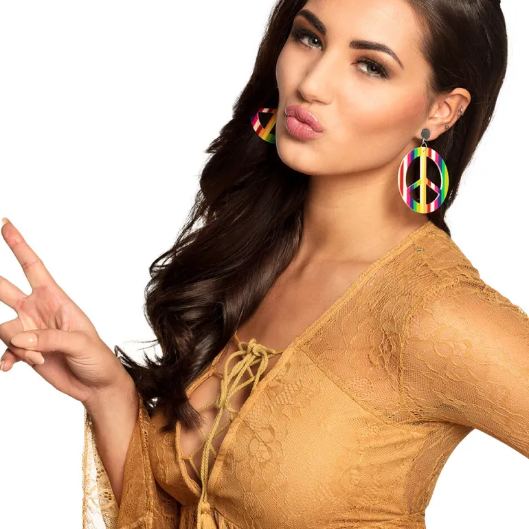 Boucles d'oreilles Hippie Happiness