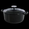 Bourgogne Cocotte 20cm Black