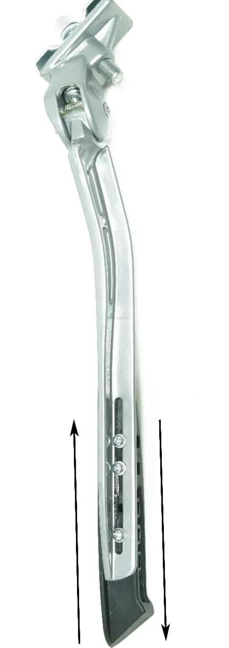 Béquille réglable aluminium Curve