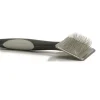 Brosse medium chat gris 16,5 cm
