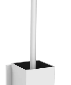 Brosse pour wc blanc mat