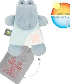 Buddiezzz doudou+gelpack crocodile