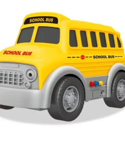 Bus scolaire avec musique et lumière
