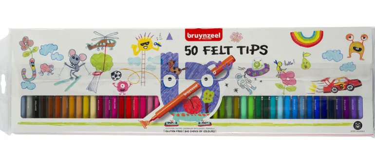 BZL FELT TIPS SET 50