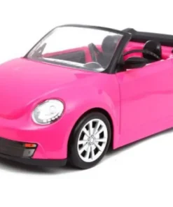 Cabrio rose avec son et lumière