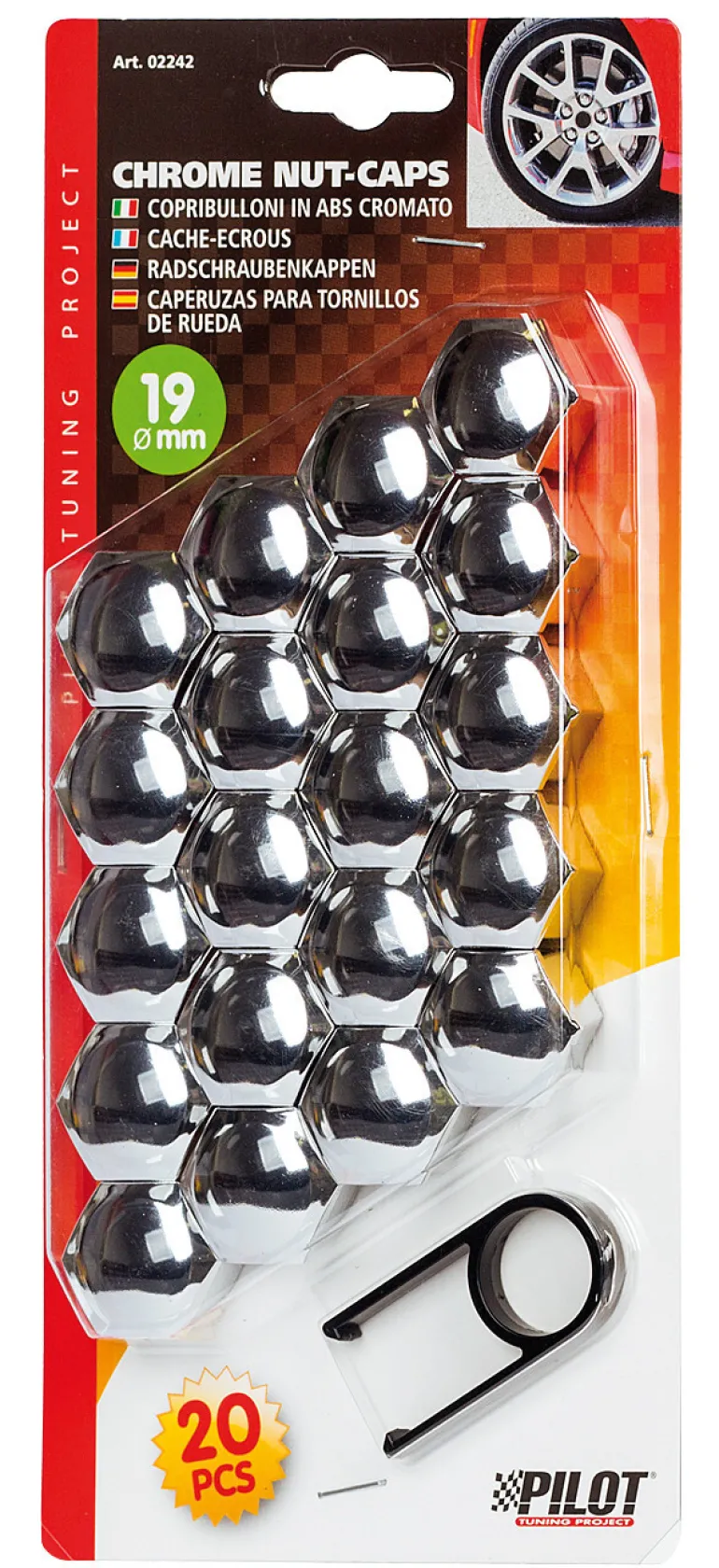 Cache Ecrous ABS x20 19mm