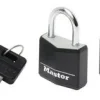 Cadenas 20 mm diamètre 3 mm 3 pins noir