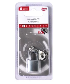 Cadenas 20 mm gris + 2 clés