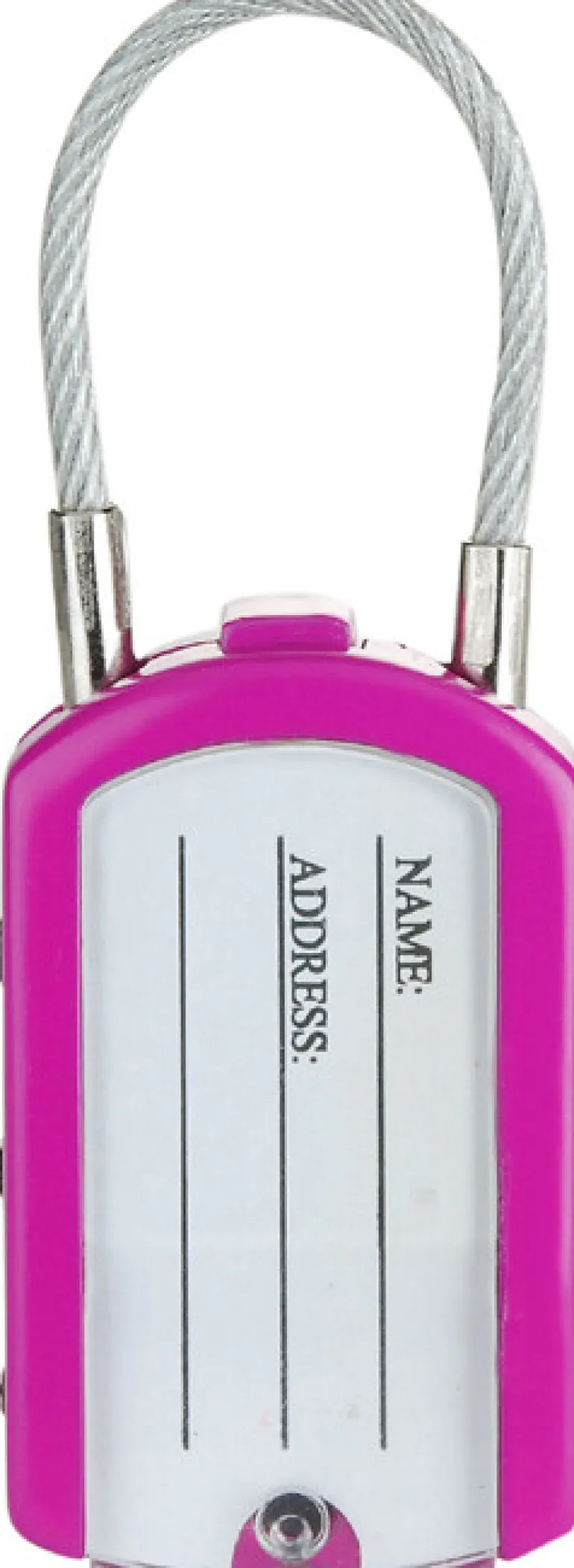 Cadenas 2 x 30 mm label adresse