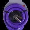 Cadenas silicone avec clé mauve 12 x 1000