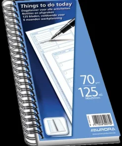 Cahier things to do today 140x297mm