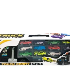 Camion avec 12 voitures