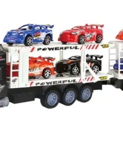 Camion avec 8 voitures