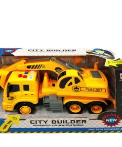 Camion avec grue et son