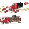 Camion incendies feu + véhicules