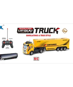 Camion jaune 60 cm avec son et lumière