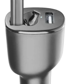 Car Mono Bt W/ Car Charger Bk
