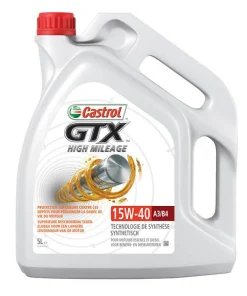 Castrol 15w40 GTX High Mileage A3/B3 5 l