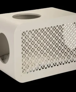 Cat cube sleep dune grey