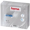 Cd-box transparent 5 pièces