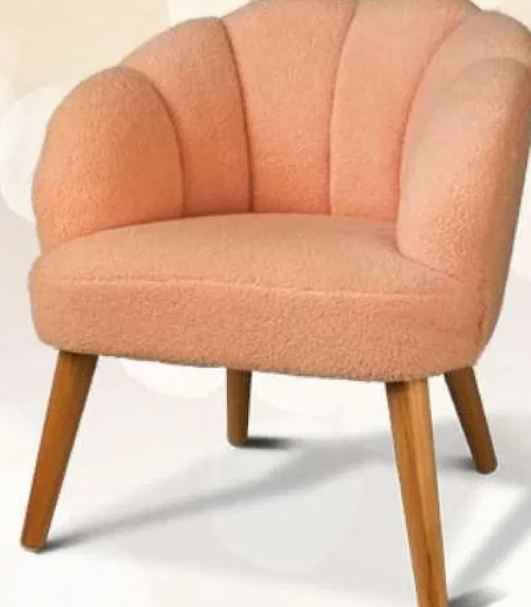Chaise Enfant Sana - 51,5x48x56cm - Rose