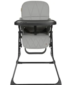Chaise haute Lucky gris
