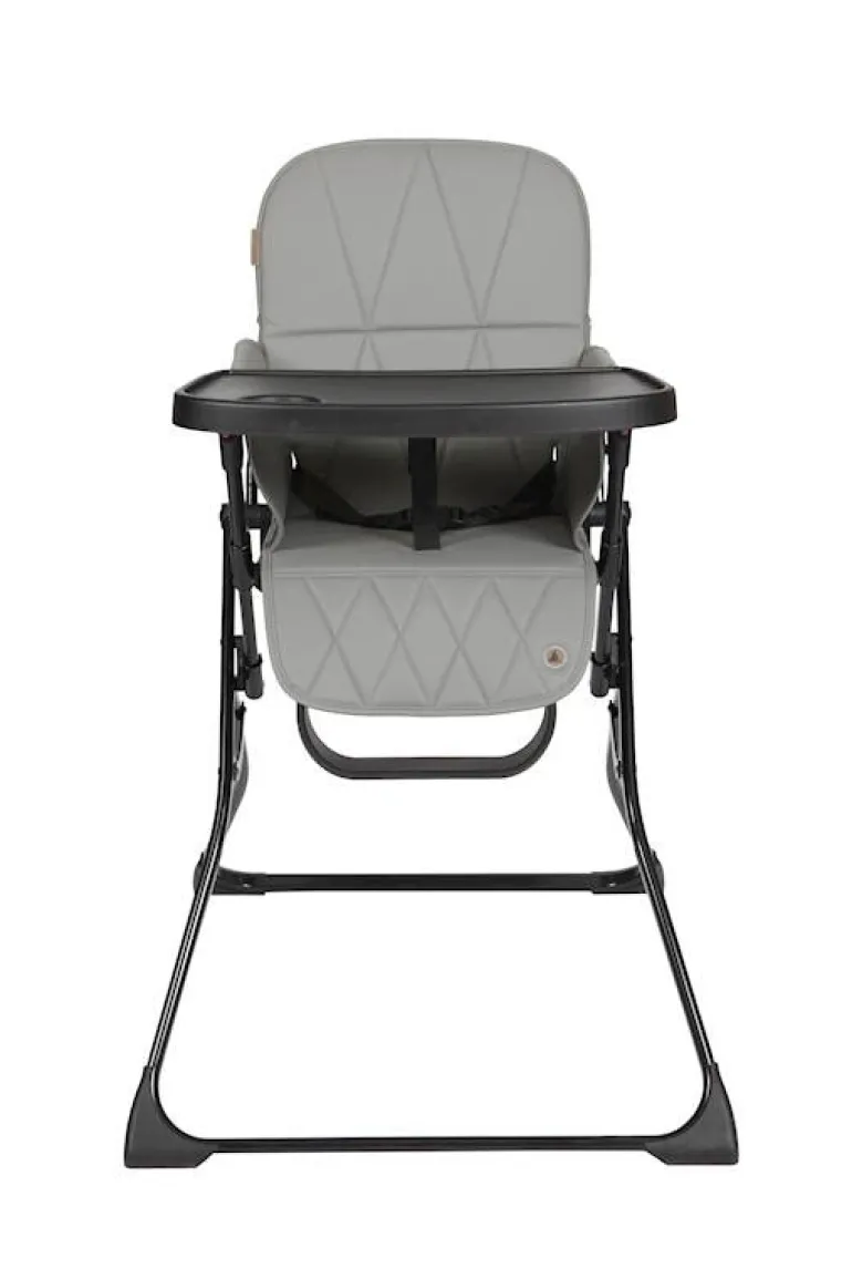 Chaise haute Lucky gris