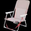 Chaise pliable aluminium 40x56x70 cm