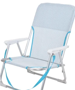 Chaise pliable aluminium 40x56x70 cm
