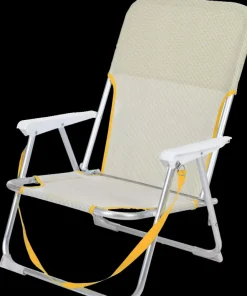 Chaise pliable aluminium 40x56x70 cm