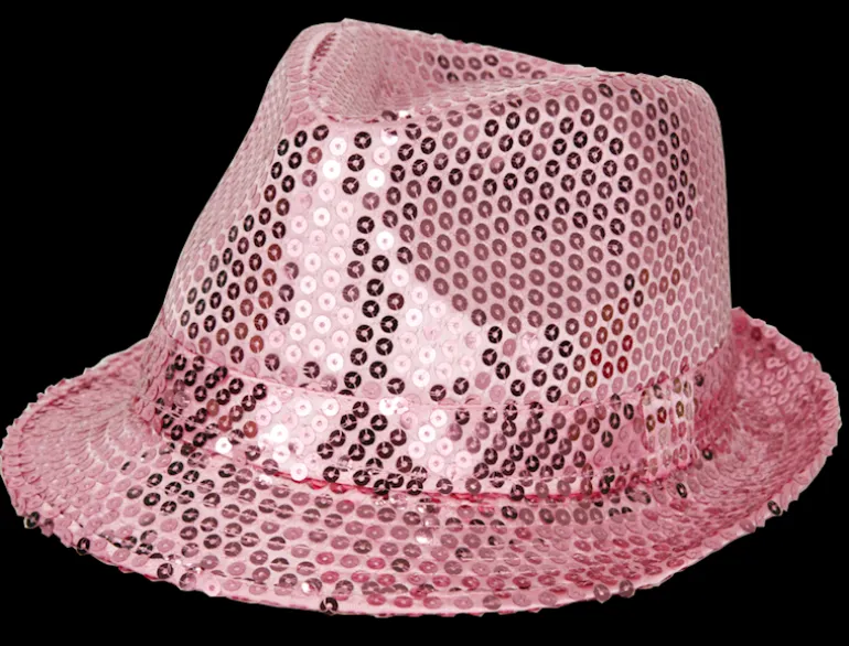 Chapeau de fête, rose