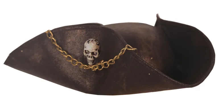 Chapeau De Pirate Silver Skul