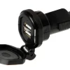 Chargeur 2x USB Prise DIN - 2700 mA-12/32V
