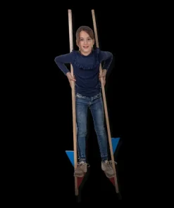 Échasses bois de hêtre 170cm réglables