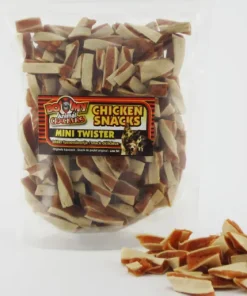 Chicken snack twister mini 250 gr