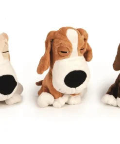 Chien peluche lazy