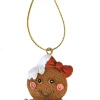 Cintre de Noël pain d'épice coeur 9,5cm