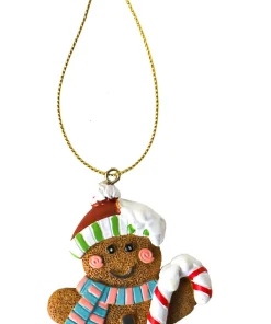Cintre de Noël pain d'épice 9,5cm