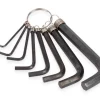 Clé six pans hand 8 pièces 2-10 mm