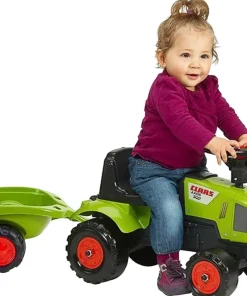 Claas tracteur bébé avec remorque
