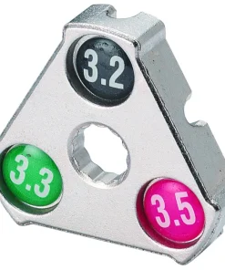 Clef douille chrome 3,2/3,3/3,5 mm