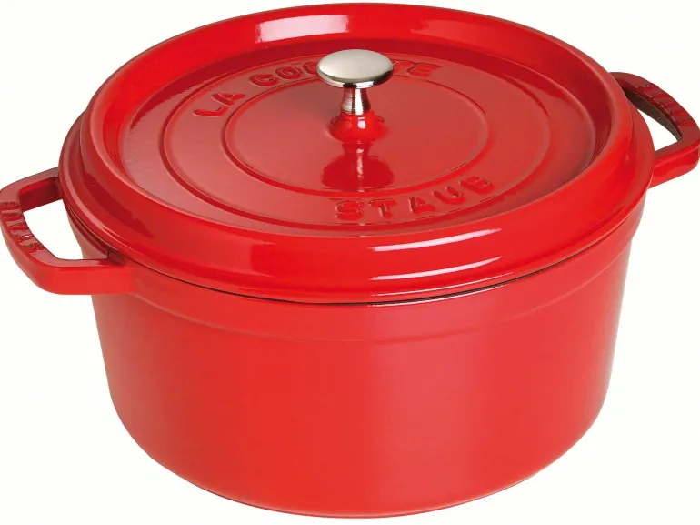 Cocotte ronde cérise 28 cm