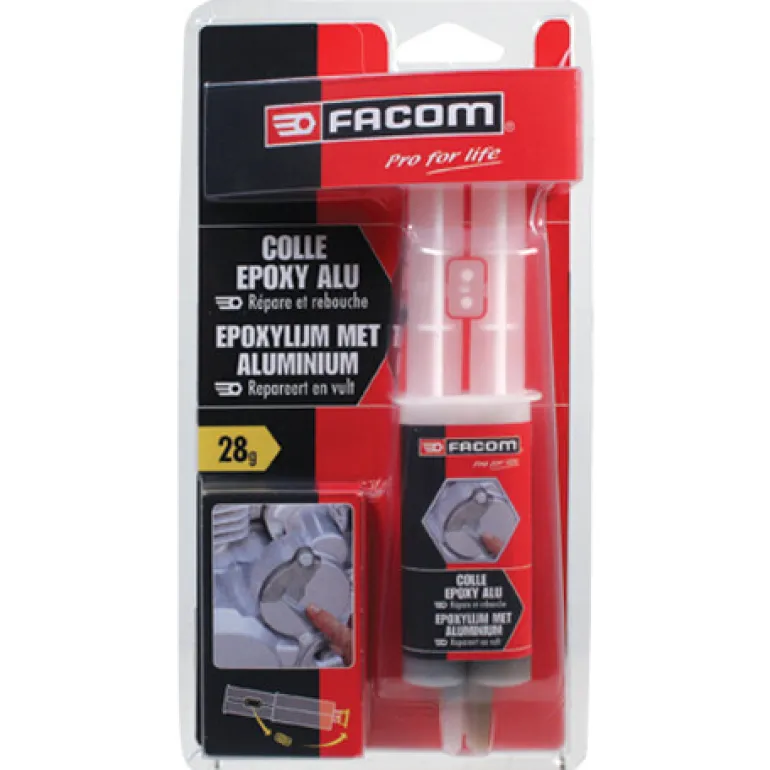 Colle époxy aluminium