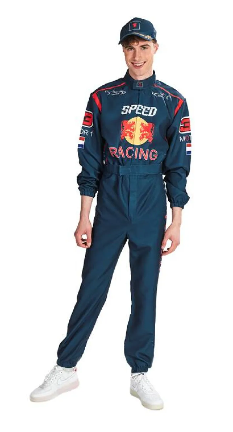Combinaison de course Car Racer - Bleu - Taille 56