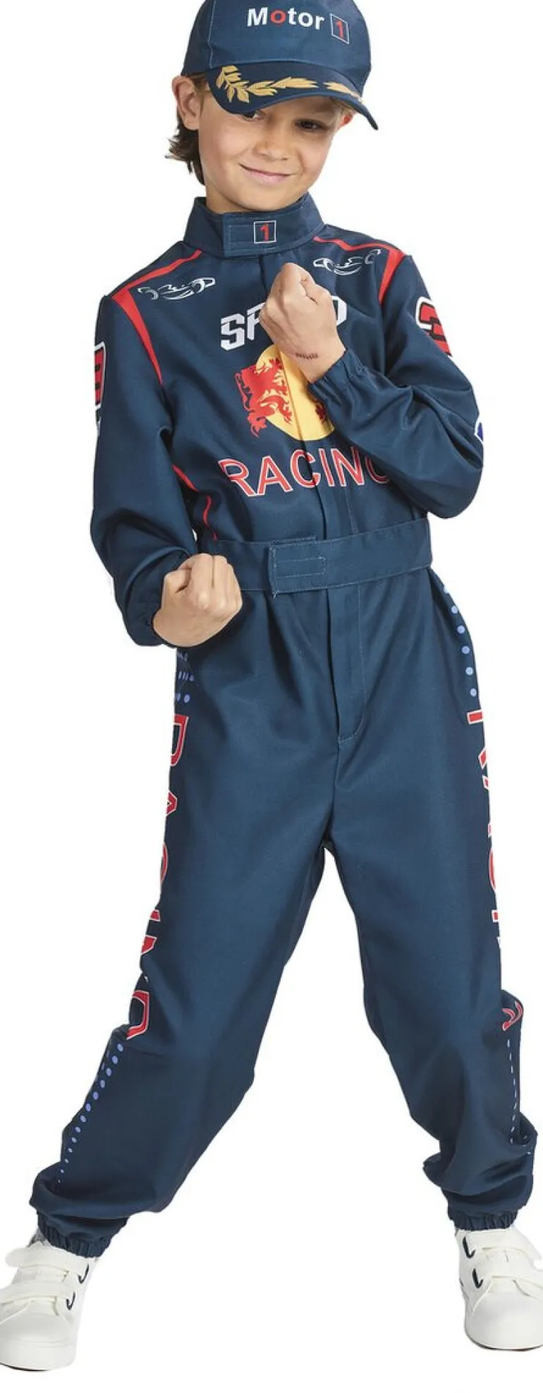 Combinaison de course Car Racer - Bleu - Taille 164