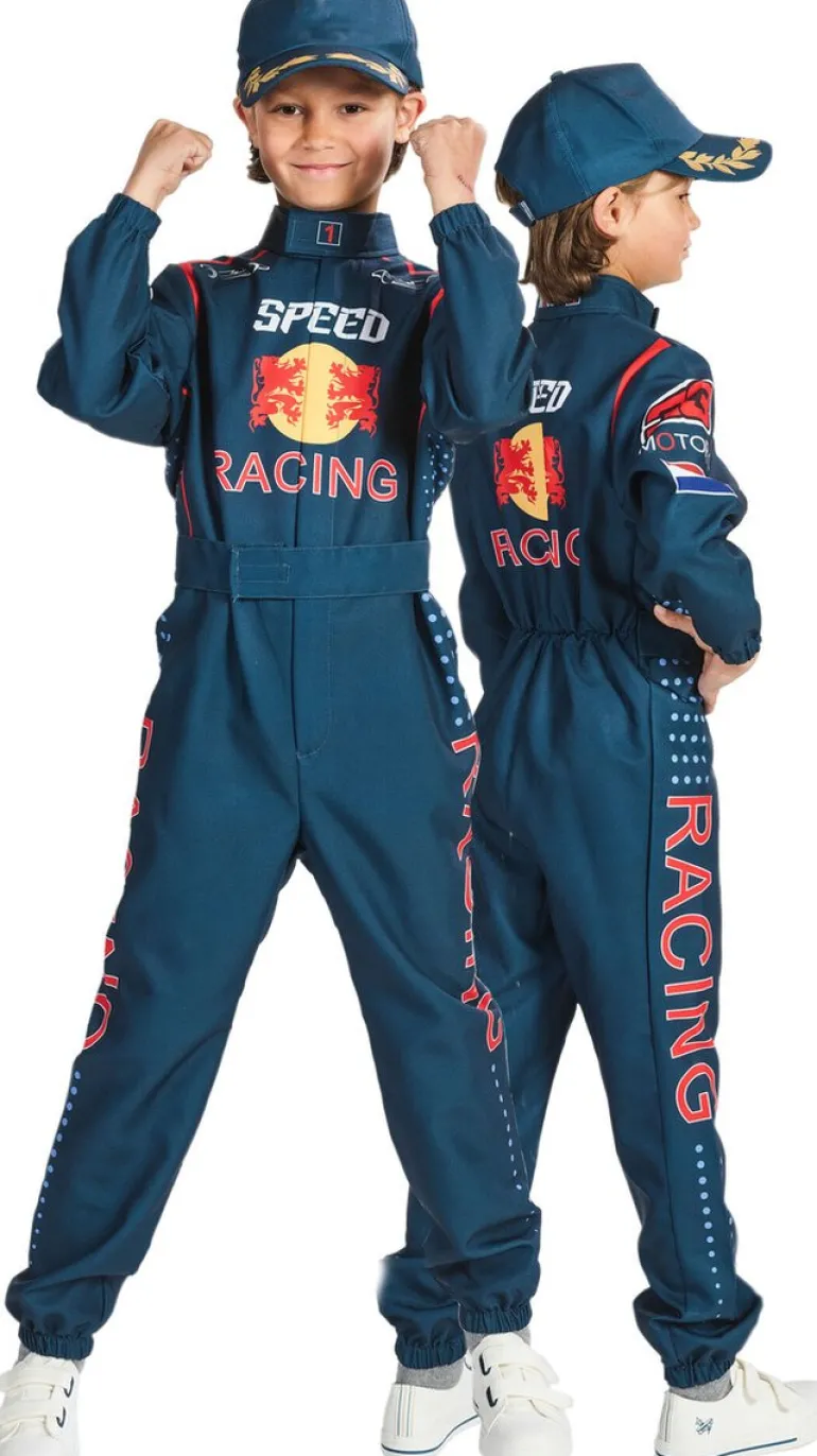 Combinaison de course Car Racer - Bleu - Taille 164