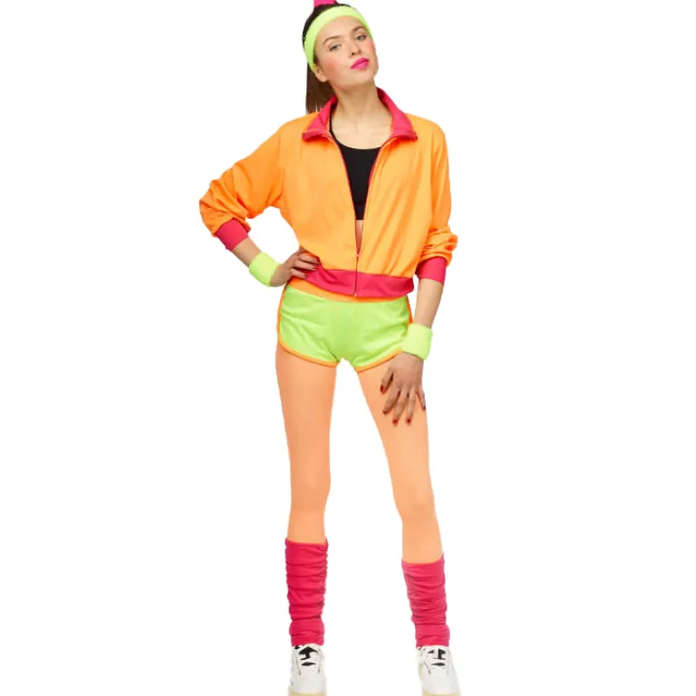 Combinaison Femme Fluo - Orange/jaune - Taille 40