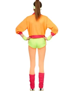 Combinaison Femme Fluo - Orange/jaune - Taille 38
