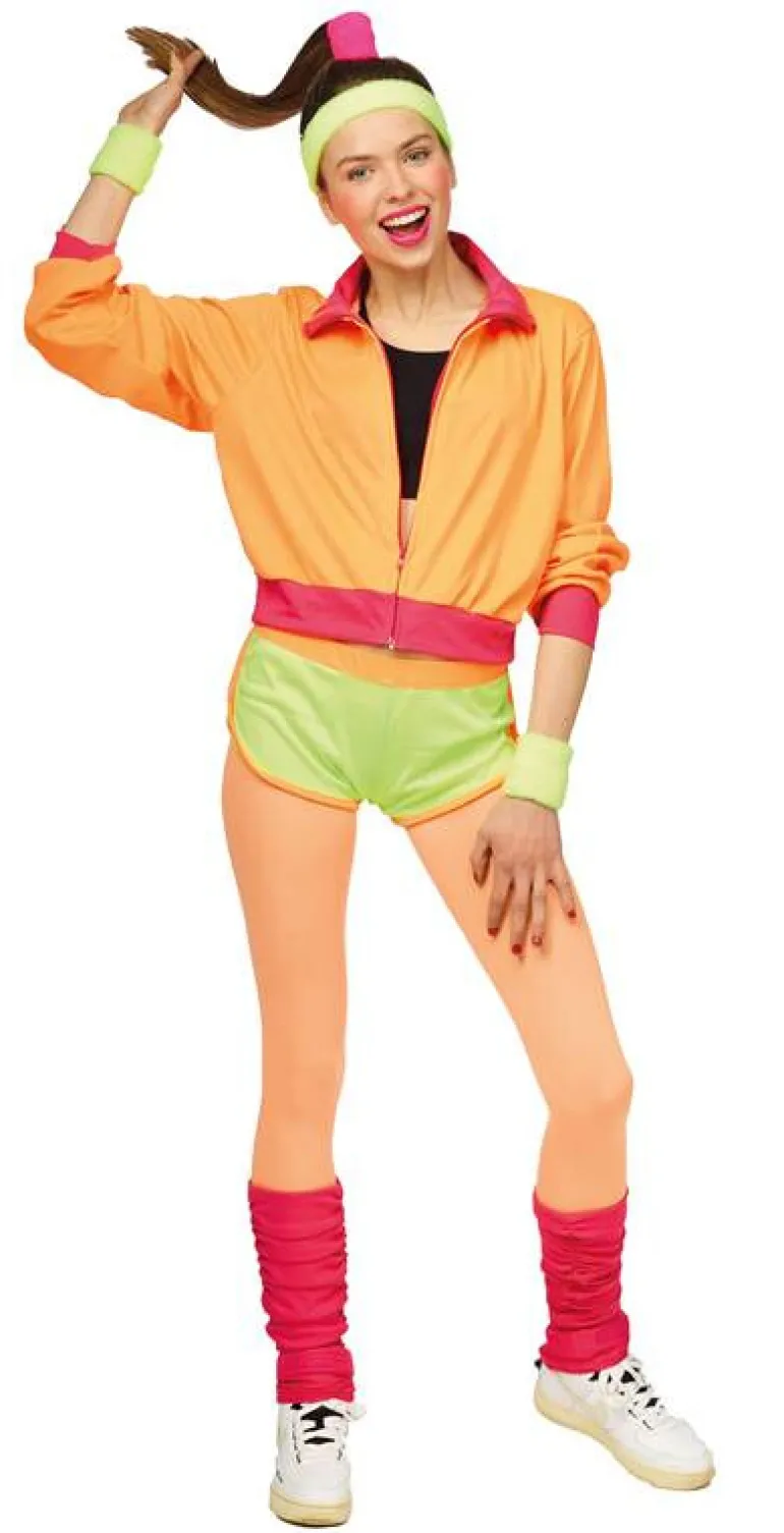 Combinaison Femme Fluo - Orange/jaune - Taille 36