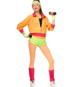 Combinaison Fit Girl Fluo - Taille 36